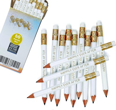 HAPPILY EVER AFTER Pencils Pre-sharpened for all 25 Count (Pack of 1) 