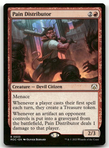 Pain Distributor #33 Commander: March of the Machine