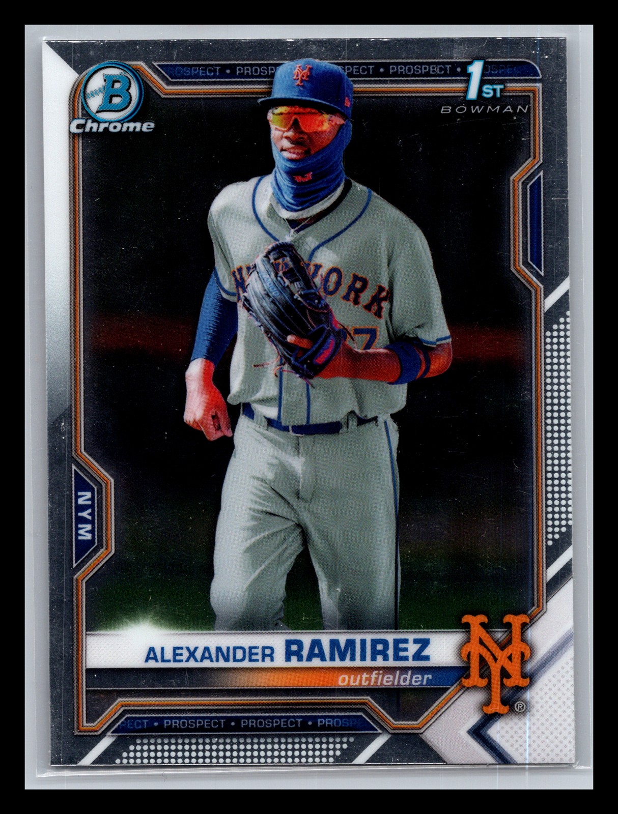 Alexander Ramirez New York Mets #BCP-208 Bowman 2021 Bowman Chrome Prospects