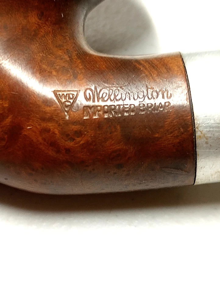 Vtg WDC Wellington Imported Briar OOM PAUL Wind Cap P-Lip Smoking Tobacco Pipe+! - Image 2 of 4