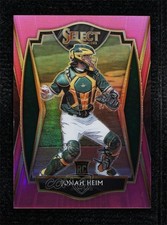 2021 Panini Select Premier Pink Prizm 2/10 Jonah Heim #134 t2a