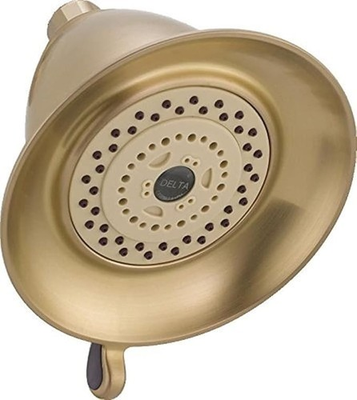 #ad Delta RP34355CZ 2.5 GPM Victorian Multi Function Shower Head Champagne Bronze $49.99