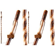 Hickory Wood Walking Stick for Men  Women