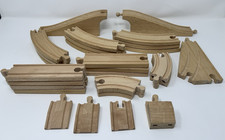 27 Pieces of Learning Curve/Brio Compatible Wood Track