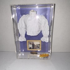 Collectible Seinfeld The Puffy Shirt Museum Enshrined Miniature in Plastic Case