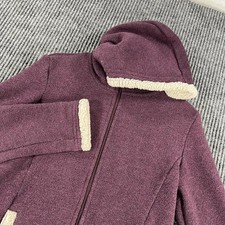 Kuhl Sweatshirt Youth Girls Small 7-8 Purple Long Sleeve Full Zip Hooded