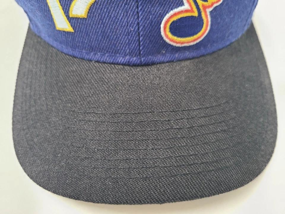 Gorra de colección St Louis Blues Sports Specialties ajustada 6 5/8 mezcla de lana NHL Foto 3 de 4