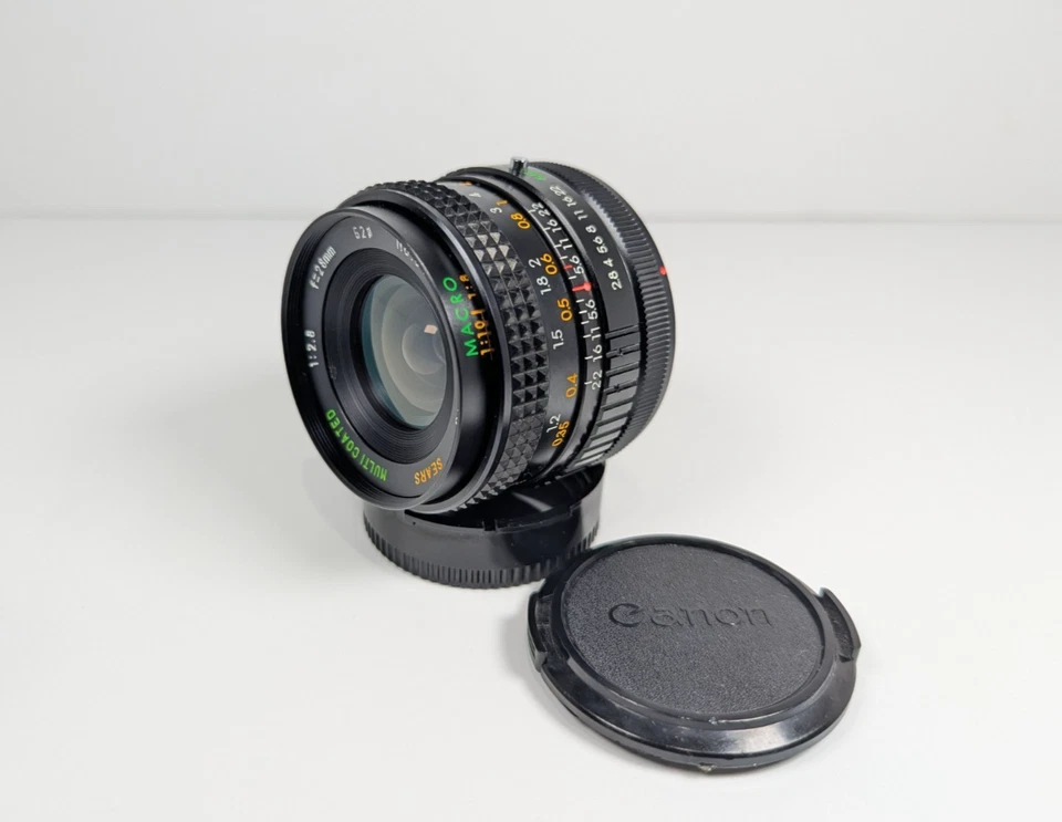 Canon FD Mount- Sears Auto Macro 28mm f/2.8 & Sears 28-200mm f/4-5.6 Lenses - Image 4 of 4