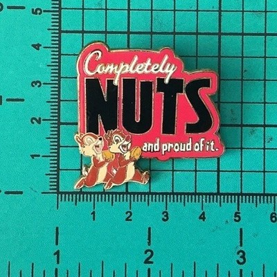 Disney Chip & Dale Completely Nuts Rare Pin 2008