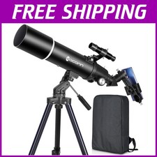 80mm Refractor Telescope for Astronomy Enthusiasts