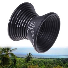 18Pcs Filter Ring Adapter Set, 37-82mm Metal Step Up/Down Rings For SLR Camera