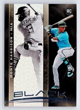 Monte Harrison 2021 Panini Chronicles #3 Black