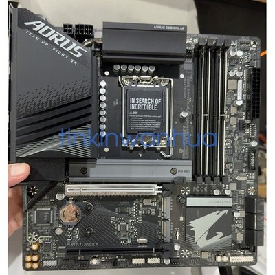 For Gigabyte Z790M AORUS ELITE Motherboard DDR5 PCI-E5.0/4.0 3×M.2 6×SATAIII #xh