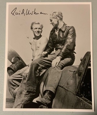 WWII German Luftwaffe Ace Pilot Erich Hartmann Signed Photo KnightS Cross #2