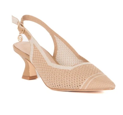 GOLD & GOLD GK229 Sandales Femme À Boucle Cinturino Camel Cuir Synthétique - Photo 1/2
