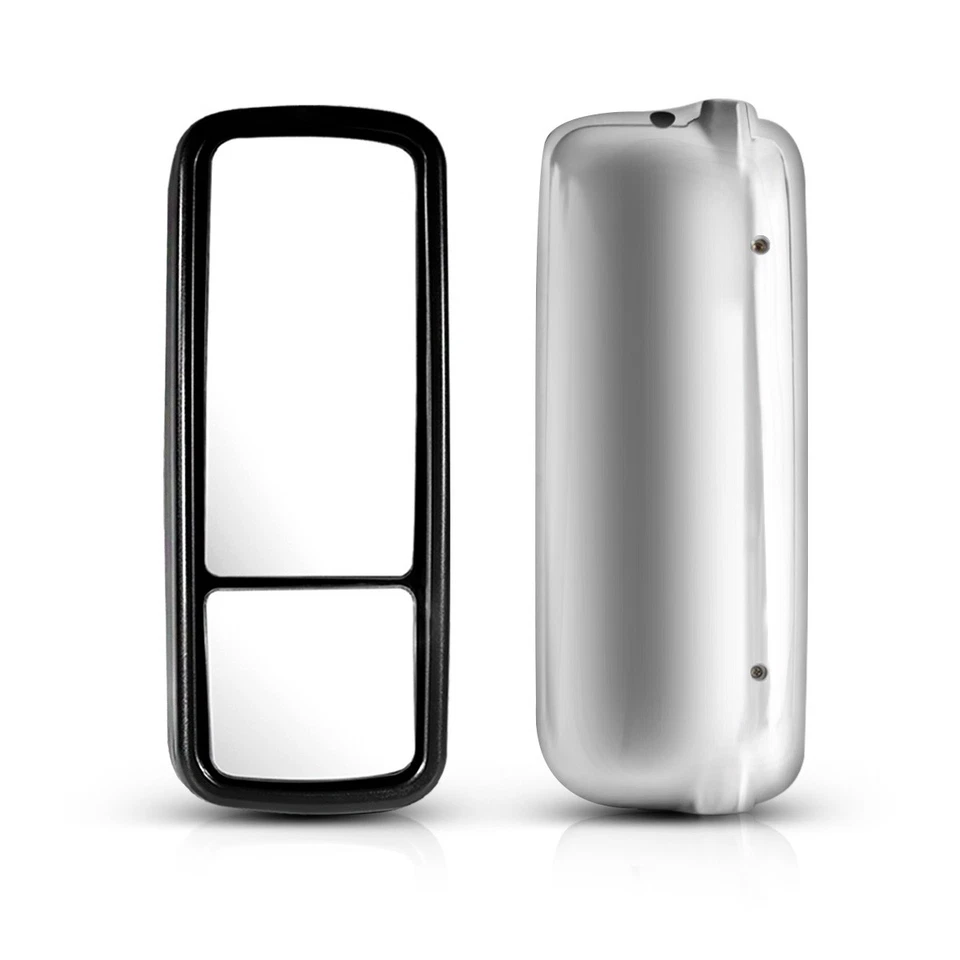 For 1996-2010 Freightliner Century Columbia Chrome Mirror Left Right Pair Foto 3 de 4