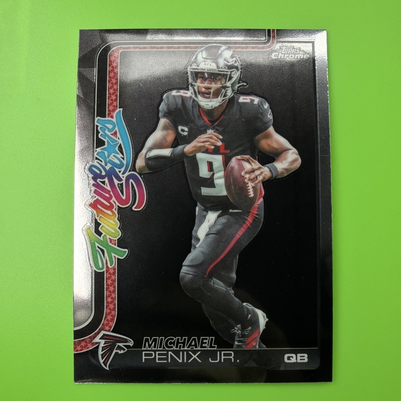 2025 Topps Chrome Football - Michael Penix Jr Future Stars #FS-19 Falcons
