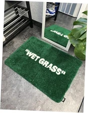 Wet Grass Rug - Tufted Hypebeast Decor - Handmade & Premium - 32 * 20in (80 * 