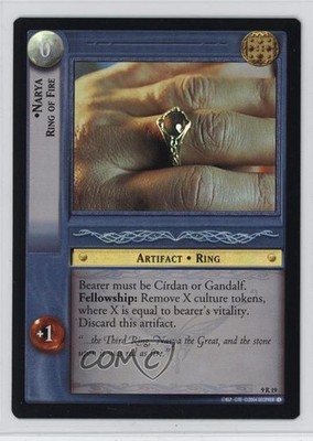 2004 The Lord of the Rings TCG: Reflections 9 Expansion Set Foil Narya #9R19