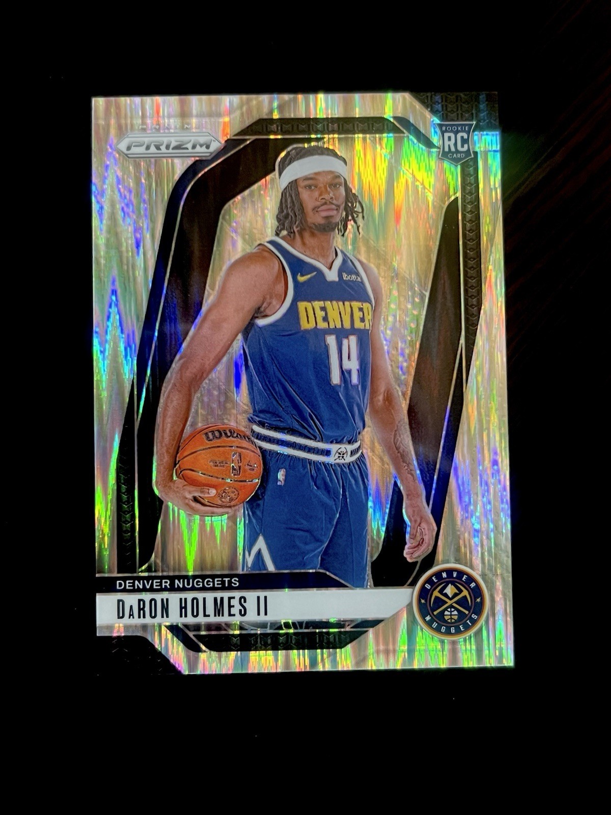 2024-25 Panini Prizm - DaRon Holmes #235 Skewed Prizm /249 (RC)