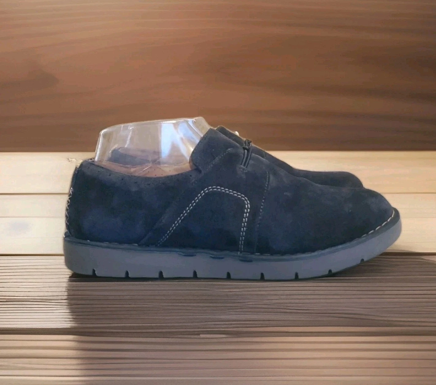 Mocassini Clarks Artisan Unstructured Un Ava slip on donna taglia 9 5 blu navy