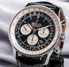 Breitling Navitimer B01 Chronograph 46mm Complete $10K MSRP AB0127211B1P1