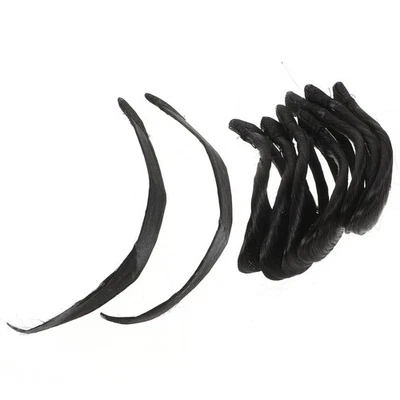 9 pièces authentique opéra de pékin postiche frange pince à cheveux fausse - Photo 1/4
