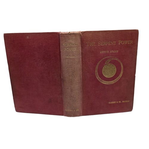 Cover of 1924 The Serpent Power Arthur Avalon 2nd Revised Kundalini Tantra Plates