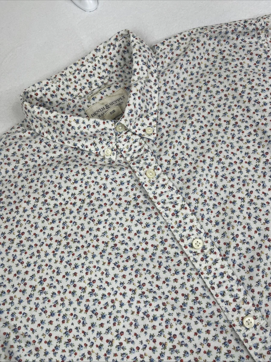 Denim & Supply Ralph Lauren Floral Casual Button-Down Shirts for