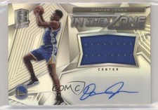 2016-17 Panini Spectra In the Zone Memorabilia 142/149 Damian Jones #20 Auto 0i5