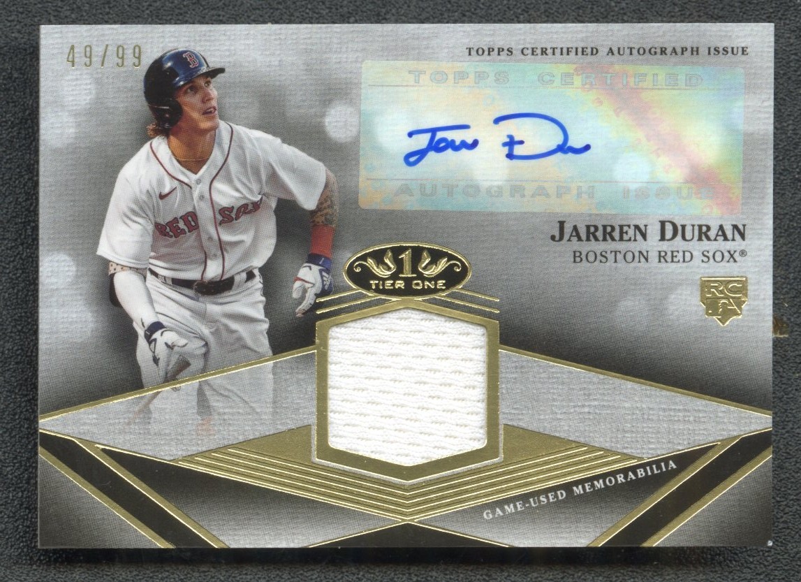 Jarren Duran Cards Perk Up After All-Star MVP Performance