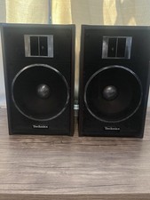 Technics SB-F44 Speakers Pair 2 Way 8 Ohm 60W Bookshelf Hi-Fi Made in Japan