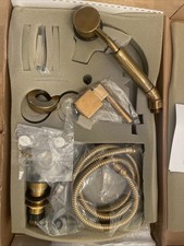 RH MODERN LEVER-HANDLE DECK-MOUNT TUB FILL HANDHELD SHOWER 027