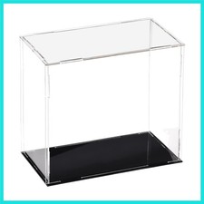 Acrylic Clear Display Case Box Dustproof Protection Showcase Cube Collectible...