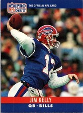 1990 Pro Set - Jim Kelly #40