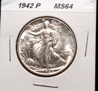 1942-P  WALKING LIBERTY HALF DOLLAR - Choice Uncirculated