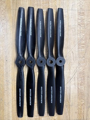 5 Master Airscrew RC 11  Airplane Propellers.