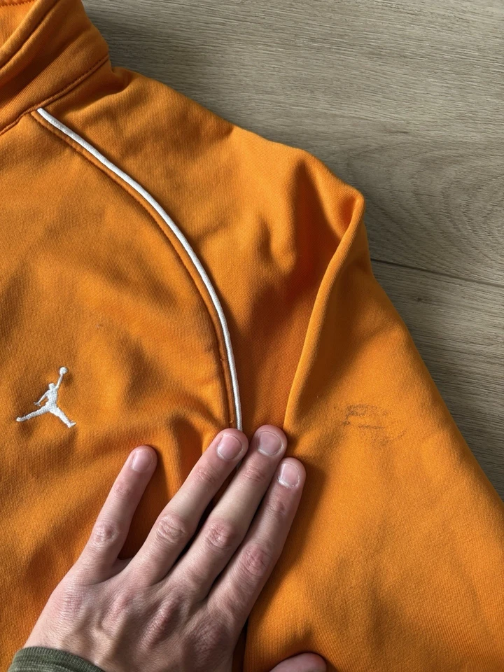 Vintage Nike Air Jordan 2005 20th Anniversary Zip Track Jacket Creamsicle Size M - Image 4 of 4