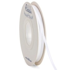 Double Faced White Satin Ribbon 1/8 Inch x 50 Yards Gift Wrapping Floral Bow