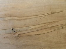Ambrosia Maple Wood Sample 1/2" x 3" x 6" for Crafts, Intarsia, Knives
