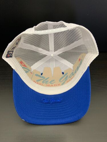 University Of Delaware Blue Hens Snapback Curved Mesh Hat/Cap, The Game - Picture 3 of 3