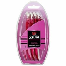 Walgreens Women's 3 Blade Disposable Razors with Fresh Floral Scented Handle -
