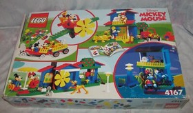 Lego set 4167 Mickey's Mansion Disney Mickey Mouse with box Not complete