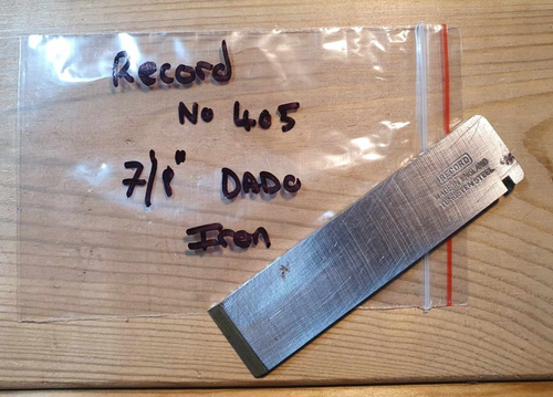 Disco Vintage Nº 405 Multi Plano 7/8" Dado Hierro Antiguo Carpintería Herramientas de Mano Herramienta - Imagen 2 de 2