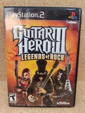 Guitar Hero III 3: Legends of Rock Sony PlayStation 2, 2007 PS2 Complete Tested
