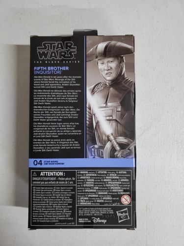 Star Wars The Black Series Obi-Wan Kenobi Fifth Brother Figure Hasbro NIB - Picture 2 of 2