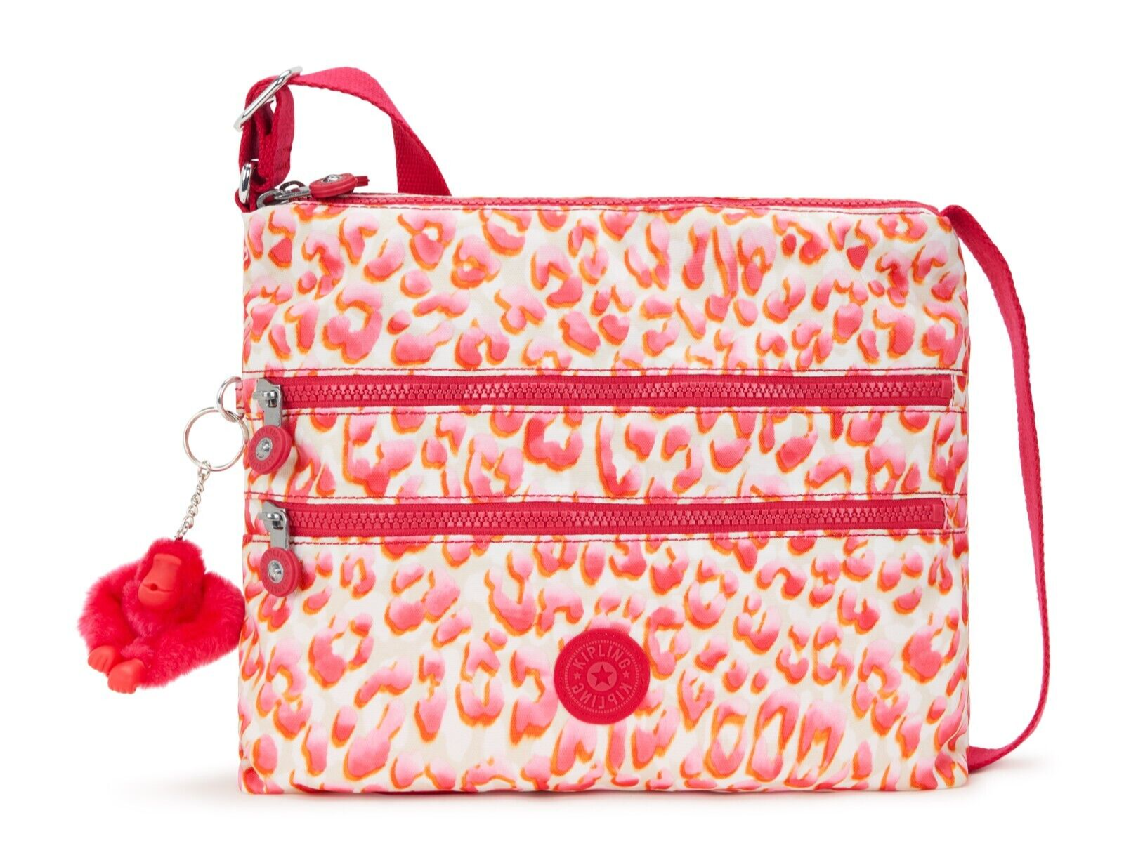 Kipling ALVAR Shoulder Bag Across Body - Latin Cheetah RRP £83
