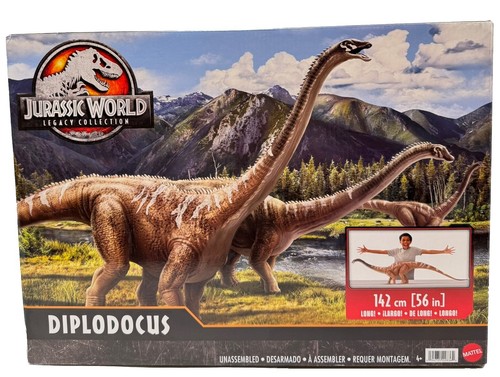Mattel Jurassic World Diplodocus Legacy Collection Dinosaurier Actionfigur Spielzeug - Bild 2 von 9