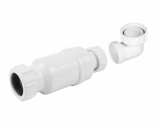 Image of McALPINE Waterless Self Sealing Waste Trap 40mm MACVALVE-2 & T4U Bend