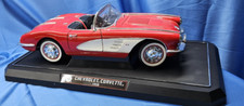 Solido 1/12 1958 Convertible Corvette Red & White Ref #1201 Original Box